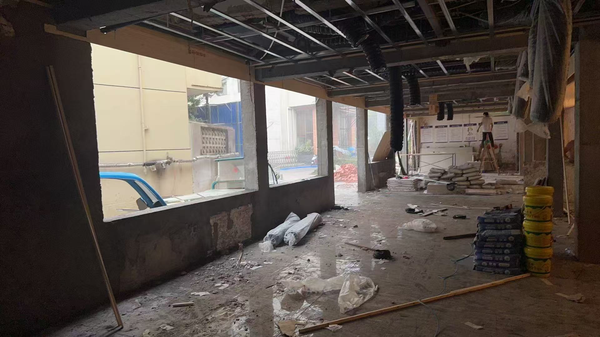 揭阳市危房加固墙体改大梁 - 方案